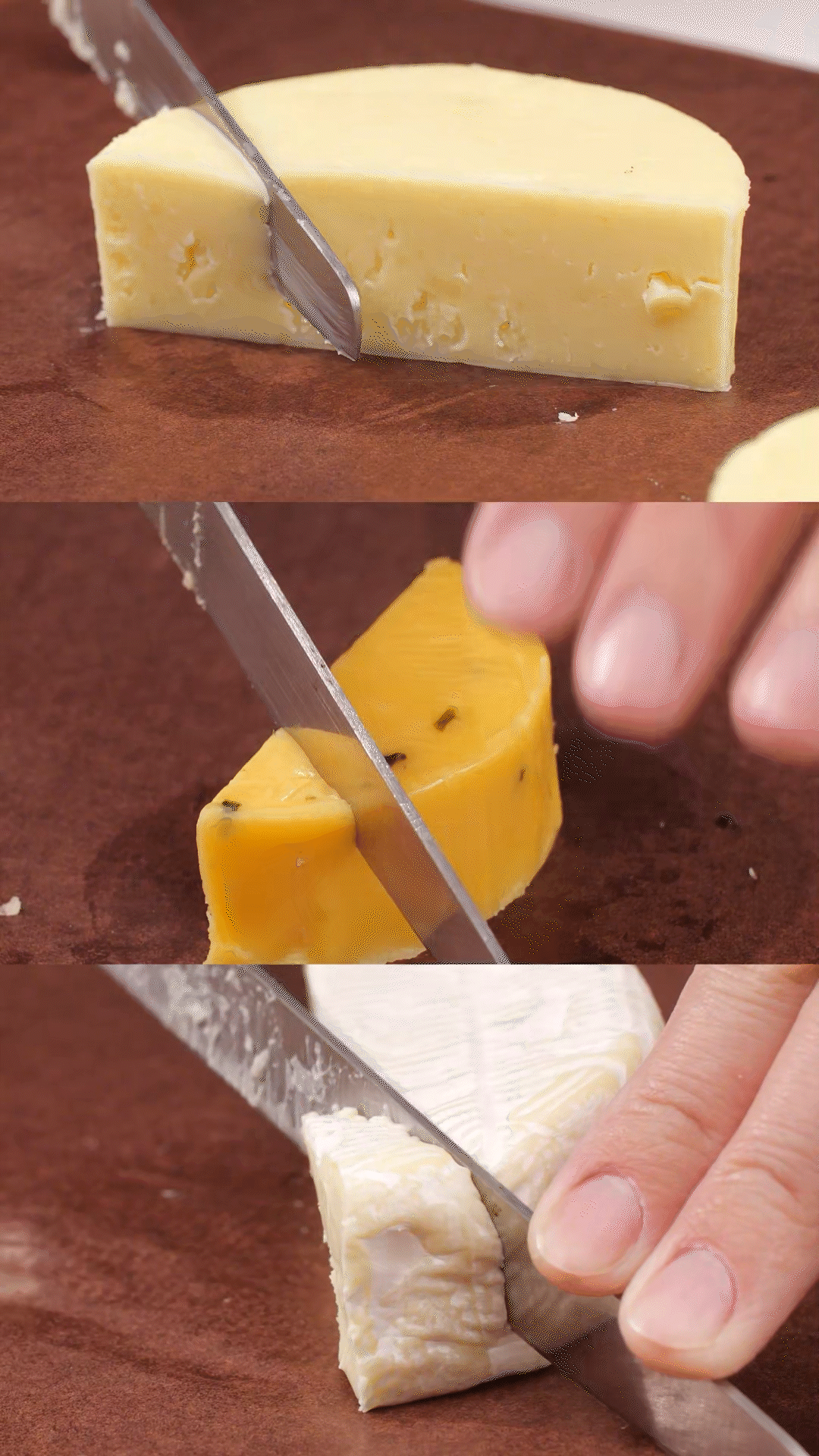 開(kāi)心果去殼去皮、奶酪切塊，